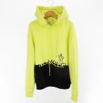 モンクレール MONCLER スウェット パーカー MAGLIA CON CAPPUCCIO コン カプチーオ G20918G00040 イエロー ブラック L 株式会社モンクレー