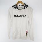  Billabong BILLABONG Rush Guard Parker UV cut Zip выше RASH ZIP HO длинный рукав AI011-856 белый белый Logo M мужской 