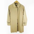 SANYO サンヨー 100年コート バルカマンコート ステンカラー ロング T1A71-001-45 ベージュ 40 三陽商会 レディース
