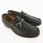 ショッピングgucci グッチ GUCCI ホースビット ローファー レザー シューズ 6 1/2  約25.5cm 茶 ブラウン 367762 革靴 イタリア製  メンズ