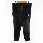  не использовался товар Nike NIKE L грузовик брюки бегун NSW повтор PK CZ7823-010 Logo чёрный черный белый джерси низ мужской 