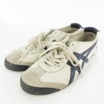 ショッピングオニツカタイガー オニツカタイガー Onitsuka Tiger US9 27ｃｍ THL202 MEXICO 66 メキシコ66 スニーカー バーチ×インディアンインク 靴 メンズ