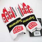  не использовался товар Supreme SUPREME Honda Fox × Racing Honda лиса Gloves перчатка S размер перчатки для мотоцикла белый красный белый красный Logo 