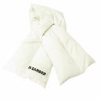 ジルサンダープラス JIL SANDER+ 22AW ダウンスカーフ マフラー J47TE001 白 ホワイト レディース 0425 レディース