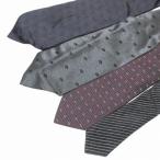  Dolce &amp; Gabbana Dolce&Gabbana галстук 4 шт. комплект суммировать узкий галстук широкий галстук шелк Logo общий рисунок reji men taru бизнес серый 