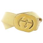  Gucci GUCCI Old Gucci ремень Inter locking 95-38 бежевый 0806 *ECO мужской 