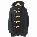 ズッカ zucca ダッフルコート ジャケット ウール フーディ S 紺 ネイビー 0625 ●ECO メンズ