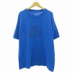 ロンハーマン Ron Herman UNDER R Tシャツ プリント 半袖 M 青 ブルー 0702 メンズ