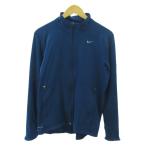  Nike NIKE спортивная куртка джерси swoshu Logo принт L синий голубой 1022 #YHS8 мужской 