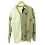 ショッピングBURBERRY バーバリー BURBERRY 美品 近年 ニット ブルゾン カーディガン カシミヤ混 ベージュ系 12Y 152cm キッズ レディース約XS 8036667