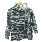  Anne rekreen recre утка рисунок Parker f-ti- обратная сторона ворсистый Zip выше серый 38 примерно M женский 