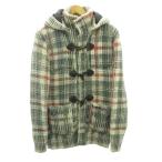  Burke Bark полупальто "даффл коут" проверка кривошип кнопка Logo многоцветный XS STK мужской 