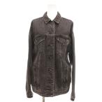 ショッピングアメリカンイーグル アメリカンイーグル ディズニー デニムジャケット ペイント S グレー /YJ ■YHS13 レディース