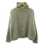 ショッピングzara ザラ ZARA 美品 フーデッド 長袖 ニット セーター グレー XS-S レディース