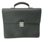 ルイヴィトン LOUIS VUITTON タイガロブスト2 ブリーフケース ビジネスバッグ レザー 黒 ブラック M31042 0114 メンズ