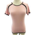 ショッピングdior クリスチャンディオール Christian Dior BOUTIQUE ブティック ヴィンテージ カシシル ニット セーター ピンク 38 約M