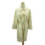 ショッピングフェラガモ サルヴァトーレフェラガモ Salvatore Ferragamo ステンカラ―コート スプリング ベルト ロング丈 40 ベージュ 0218 レディース