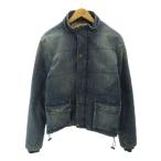LINE STUDIO Denim с хлопком жакет блузон Logo вышивка 3 индиго голубой 0326 мужской 