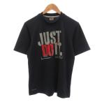  Nike NIKE DRI-FIT JUST DO IT футболка спортивная одежда M темно-синий темно-синий Logo принт короткий рукав /NL #OFP1 мужской 