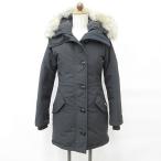 カナダグース CANADA GOOSE ロスクレア パーカ ROSSCLAIR PARKA コート ダウンコート フード ファー ブラック 黒 XS 2580LA レディース
