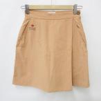  Pearly Gates PEARLY GATES Golf брюки юбка-брюки LAP .. ткань вышивка Logo подкладка есть orange S женский 