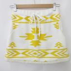  Callaway CALLAWAY юбка Golf с хлопком боа вязаный общий рисунок белый желтый белый желтый S женский 