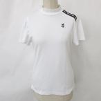  Admiral Admiral Golf рубашка короткий рукав с высоким воротником mok шея скорость . Logo белый белый M женский 