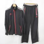  Adidas adidas спорт выставить верх и низ в комплекте блузон Zip выше длинный рукав лента вышивка брюки распорка длинный черный M