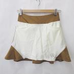 e man Golf AIMANT GOLF спорт одежда юбка Flare стрейч белый белый чай Brown мокка S женский 
