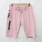  Nike Golf NIKE GOLF шорты Golf спорт одежда Logo стрейч Short полоса красный белый красный белый M мужской 