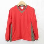  Nike Golf NIKE GOLF спорт одежда жакет s need Wind брейкер тянуть over сетка красный Brown чай красный L мужской 
