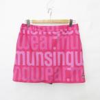  Munsingwear одежда MUNSINGWEAR Golf спортивная одежда юбка общий рисунок внутренний брюки Logo розовый 11 женский 