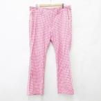  Adidas TaylorMade брюки Golf спорт одежда длинный длина распорка в клетку розовый белый белый 91