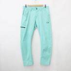  Oacley Skull коллекция OAKLEY SKULL COLLECTION Golf брюки 3D цельный разрезание длинный стрейч скорость . зеленый зеленый 33 мужской 