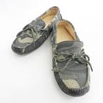  Cole Haan COLE HAAN обувь для вождения deck shoes камуфляж камуфляж хаки зеленый черный 7 1/2M мужской 