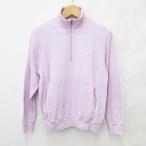  Callaway CALLAWAY Golf спортивная одежда футболка длинный рукав половина Zip воротник-стойка фиолетовый лиловый M мужской 