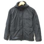  Adidas adidas с хлопком жакет горная парка обратная сторона ворсистый Zip выше капот Logo чёрный черный S мужской 