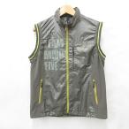 CW-X Golf спортивная одежда лучший Zip выше воротник-стойка обратная сторона сетка хаки зеленый зеленый LL мужской 