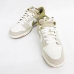 ショッピングダンク ナイキ NIKE ダンク ロー DUNK LOW シンス72 Since 72 スニーカー ローカット HF4262-133 ホワイト モスグリーン ベージュ 26.5 メンズ