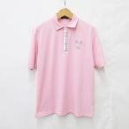  M You спорт M*U SPORTS Mieko Uesako Golf спортивная одежда рубашка-поло короткий рукав розовый серый 52 мужской 