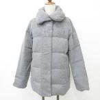  GU GU пальто пуховик Bick ka Large p выше серый XL женский 