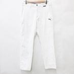  Puma PUMA Golf спортивная одежда брюки длинный стрейч белый чёрный белый черный M мужской 