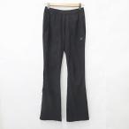  New balance NEW BALANCE спортивная одежда теннис брюки soft Flare длинный сетка переключатель чёрный черный M женский 