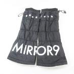 зеркало na in MIRROR9 Golf мелкие вещи гетры с хлопком Logo принт черный чёрный женский 