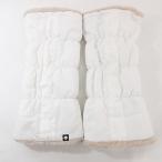  Descente DESCENTE Golf GOLF мелкие вещи гетры Zip выше с хлопком с изнанки флис Logo боа белый белый бежевый F женский 