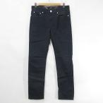 ブラックレーベルクレストブリッジ BLACK LABEL CRESTBRIDGE パンツ ストレート ロング コットン ストレッチ ネイビー 紺 L メンズ