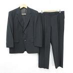 BELLUMORE выставить костюм tailored jacket слаксы одиночный two tuck длинный чёрный черный BB5 мужской 