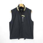  Munsingwear одежда Golf спортивная одежда лучший Zip выше воротник-стойка другой ткань переключатель с изнанки флис темно-синий темно-синий бежевый M мужской 