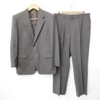 falagoFARAGO выставить костюм tailored jacket слаксы одиночный полоса серый 98AB6 мужской 