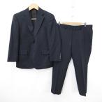 morishima выставить сшитый костюм костюм tailored jacket слаксы одиночный необшитый на спине полоса темно-синий синий 